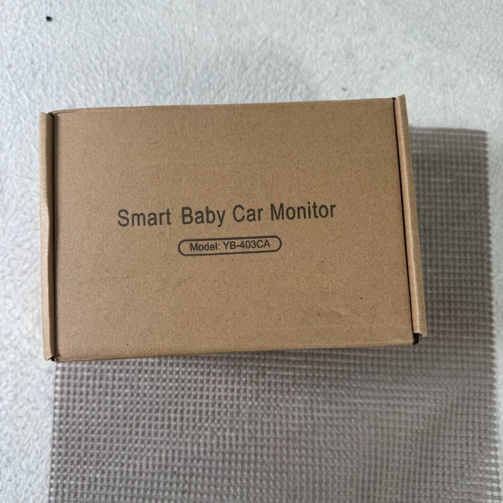 Shynerk Smart Baby Car Monitor YB-403CA Black New Open Box HD Night Vision